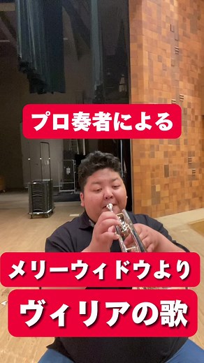 #トランペット #メリーウィドウ #ヴィリアの歌 #吹奏楽 #オーケストラ #金管楽器