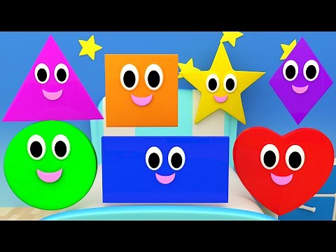 Shapes Songs Nursery Rhymes For Kids And Children Learn Shapes Kids