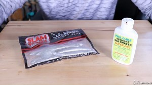 How to add scent to your plastic lures!! Check it out! For more awesome saltwater fishing tips go to https://www.saltstrong.com/fishing-tips | Salt Strong