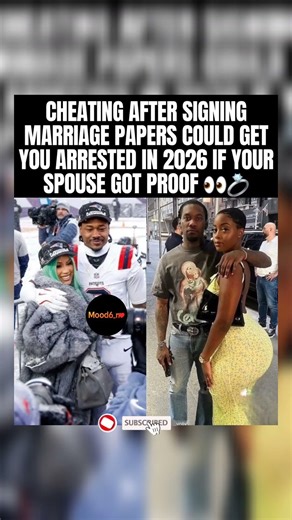 🔥Cheating After Marriage Could Get You Arrested in 2026?#Cheating #Marriage #stefondiggs #cardib
