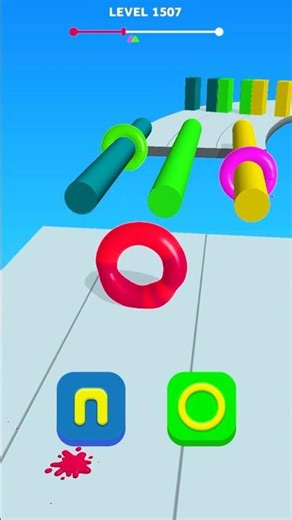 Blob Shifter 3D Level - 1492 #games #shorts #gameplay #gaming