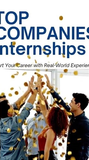 Top companies are hiring Interns