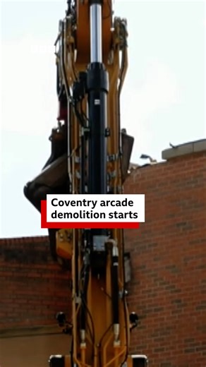 One of the country's biggest city centre transformations is under way in Coventry. Much of the concrete that rebuilt the city following the German Blitz in World War Two is being swept away. Details: https://bbc.in/461N992 | BBC Coventry & Warwickshire