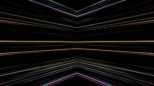 An animation of fast dynamic flashes of neon lights simulating fast movement.