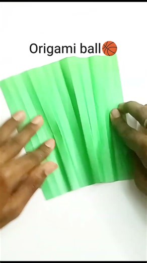 making an origami ball🏀 #origami #papercraft #diy