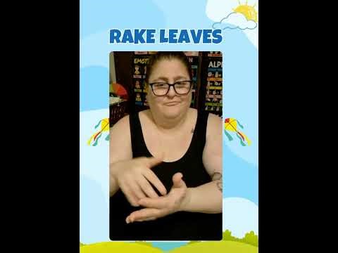 Learn asl: chores and daily activities signs