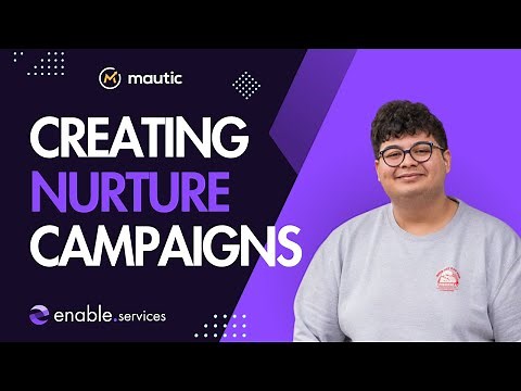 How to create a nurture email campaign | Mautic Tutorial