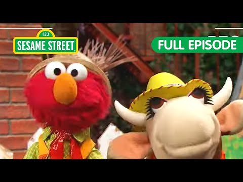 Old MacElmo and MORE Farm Songs! | THREE Sesame Street Full Episodes