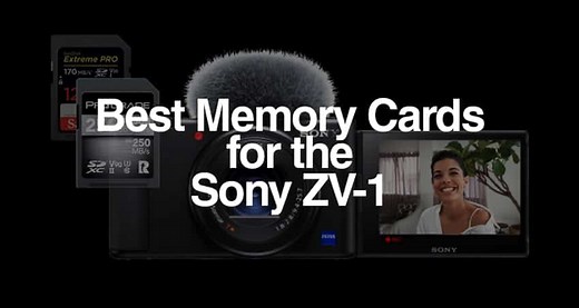 Best Memory Cards For The Sony ZV-1 - Justin Punio