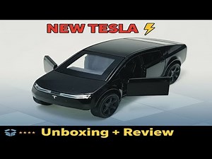 New Tesla Metal Model Car Unboxing & Review | Die-Cast Tesla Toy Car 2025