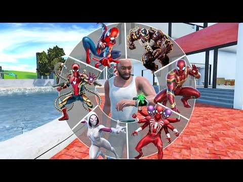 Frankling Playing as Spiderman in Indian Bike Driving 3D