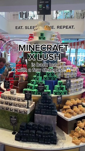Minecraft x Lush Collaboration: Exciting New Changes