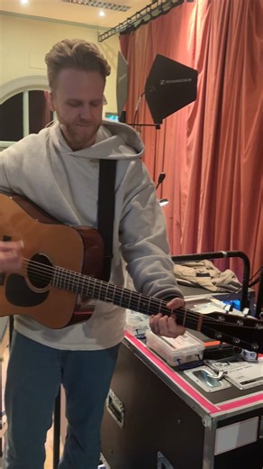 Just a little pre-show magic happening backstage ✨🎻 | A Fairytale for Christmas