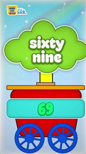 Numbers 61–80 🎶 Fun Counting for baby #shorts #shortsviral #babies