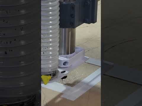 Etching Acrylic on a CNC for my first time