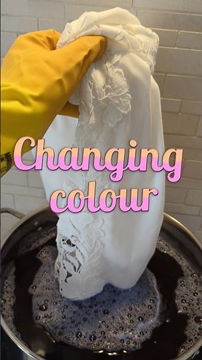 Using Rit polyester fabric dye to change colour of jumpsuit. #sewing #shorts #howto #dressmaker #diy