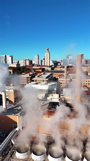 A Beautiful Day on Campus at UT Austin