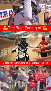 7.7K views · 326 reactions | The best ending of Jeremy Martin at Spring Creek 酪 #promotocross #SMX | AMA Supercross Live Update | Facebook