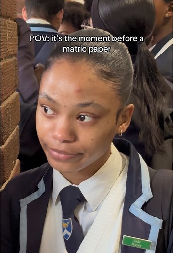 The trumpets are getting louder — POV before matric paper