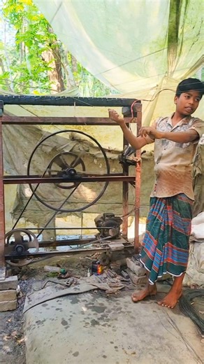 Plastic Rope Making with Spinning Machine#machine