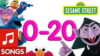 Sesame Street: 0-20 Counting Songs! | Number of the Day Compilation