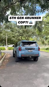 Check out this 6th gen Cop Car 🚔 can you guess where this was spotted? | 4Runner Lifestyle