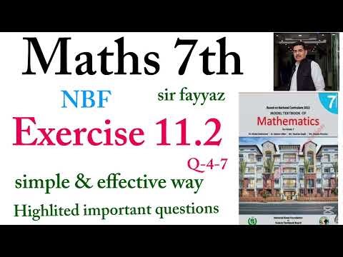 Maths class 7th | exercise 11.2 | ex 11.2 | Q-4-7 | NBF | unit 11 | Mensuration | grade 7