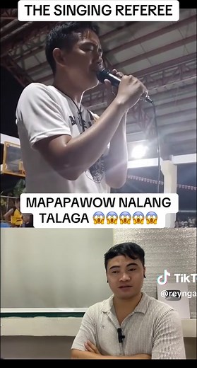 THE SINGING REFEREE - HILING (COVER) REACTION VIDEO #viral_video #trending #trendingvideo #trend #reactionvideo #fypシ゚viral #foryoupage #fyp #hiling