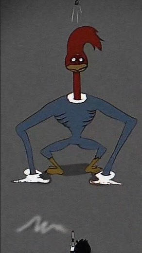 The day Woody Woodpecker turned into something bizarre...