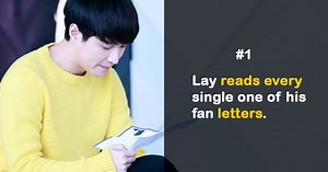 13 Fun Facts About EXO's Lay That You Probably Didn't Know