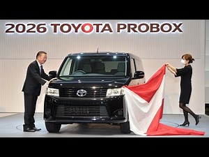 "The new 2026 Toyota Probox is here! With its hybrid configuration, it's the most fuel-efficient ...