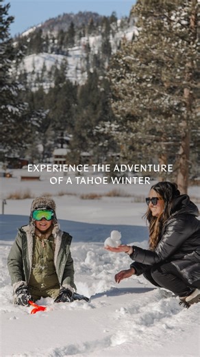 Experience the wonder of a Tahoe winter — where crisp mountain air meets snow-kissed peaks and every moment invites alpine adventure. Discover your perfect getaway at Everline Resort & Spa. | Everline Resort & Spa, Lake Tahoe