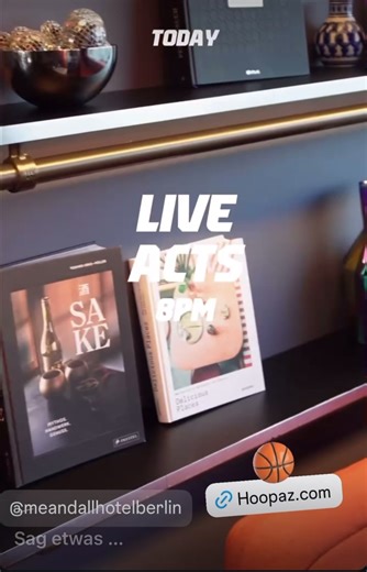 Hangout. Connect. Let’s ballin! Live acts & more 🔥🏀🔥 #hoopaz #berlin #ballin #basketball4life