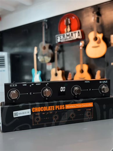 M-VAVE Chocolate Plus: Smart MIDI Footswitch