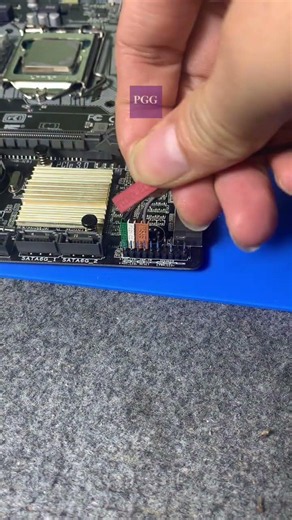 How to Connect Front Panel Connectors on an ASUS H110M-D Motherboard 🔧 #Shorts