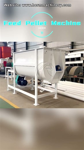 Animal Feed Mixing Machine for Sale - Herm Machinery #feedmixer #feedmixingmachine #feedpelletmills