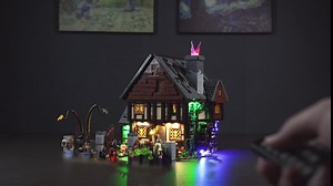 BrickBling LED Light Compatible with Lego Hocus Pocus: The Sanderson Sisters' Cottage, Creative Lighting Kit Compatible with Lego 21341(Lights Only, No Model)