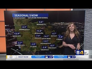 Alyssa Andrews Weather - CBS 4 Indianapolis 1-23-22 forecast