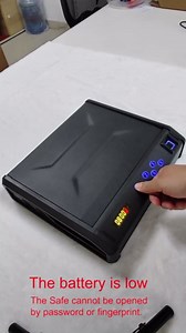 Biometric Gun Safe for Handgun,Pistol safe with FingerPrint,Gun Lock Box for truck and car,Hand Gun Safe with 3 Ways Unlock to Quick-Access