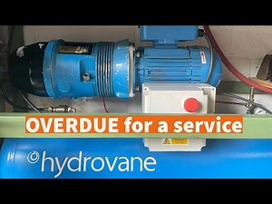 Servicing my Hydrovane compressor later than I should have