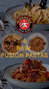 1.6K views | [HOT NEWS!] New fusion pastas coming your way! Packed with unique flavours, check out the hot new additions to our menu today! | PastaMania (Singapore) | Facebook