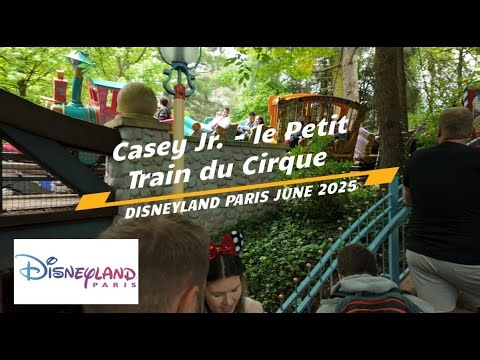 Casey Jr - le Petit Train du CIrque - Disneyland Paris - June 2025 - Full Ride