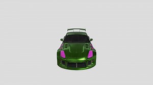 Green Car No Wheels - Download Free 3D model by Decentralized (@decentralized13)