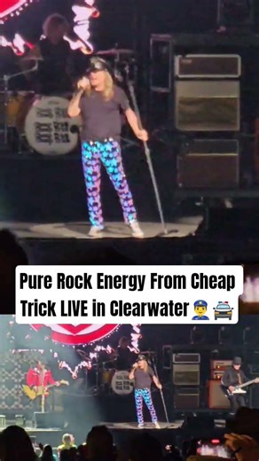 Pure Rock Energy From Cheap Trick LIVE in Clearwater👮‍♂️🚔