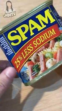 EASY SPAM SNACK IDEA 🥓😋 | @jamtvyt ​