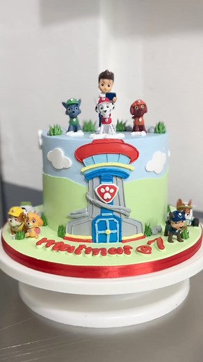 6.6K views · 82 reactions | Paw Patrol theme Cake  | Art Cake | Facebook
