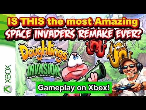 💥The BEST Space Invaders Remake I’ve Ever Played! 👾 (Doughlings: Invasion)