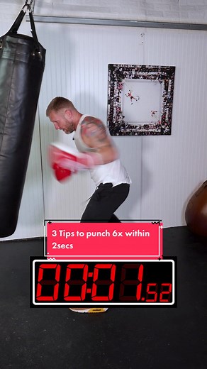 Wanna pack a powerful punch? 💥💥💥 Master these 3 quick tips to throw 6 punches in just 2 seconds! #boxingtraining🥊 #boxingtip #boxingtrainer