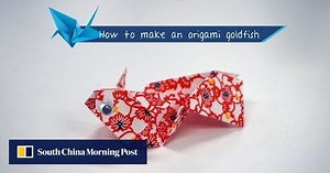 How to make an origami goldfish | Step-by-step guide