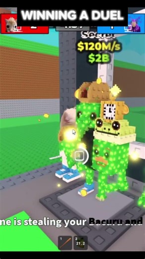 WINNING A COOLEST LOS COMB IN DUELS 🤯 🤩 #stealabrainrot #roblox #robloxshorts #shorts